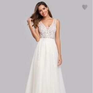 Brand New White Dress (Size 6)